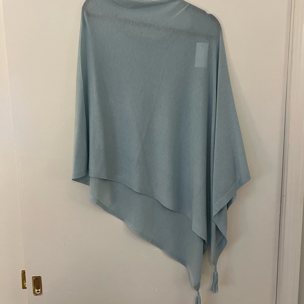 Sage Designs Blue Women's Wrap with tassels